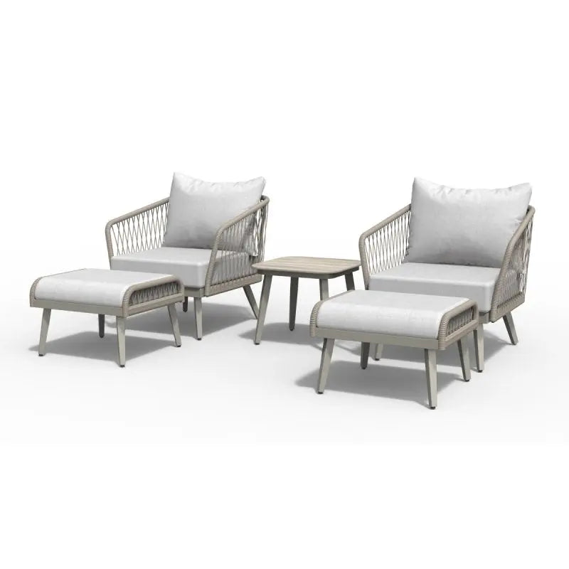 LeisureGrow Sarasota | 5 Piece Duo Set - Outdoor CNTR