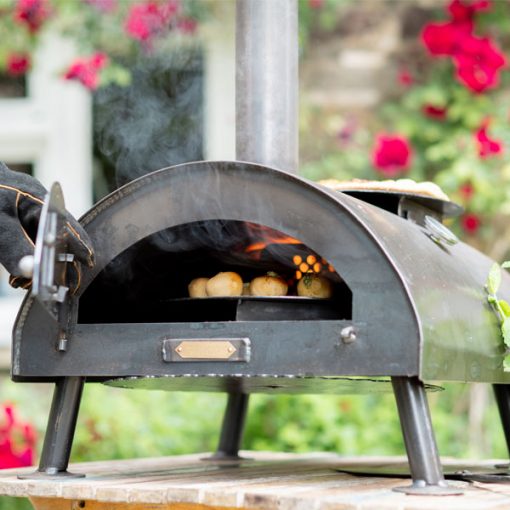Firepits UK | Table Top Pizza Oven with Turn Table